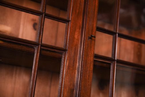 fig 3. Tall mahogany bookcase