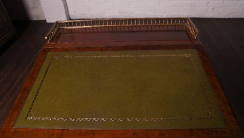 fig 2. Scottish Mahogany inlaid davenport desk by Morrison of Edinburgh