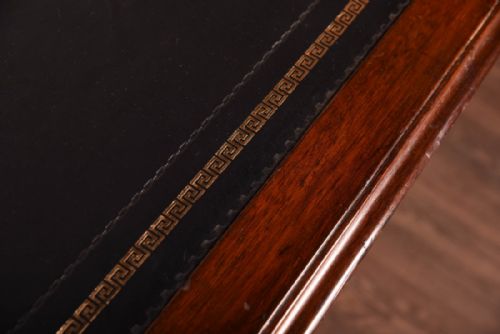 fig 3. Victorian Mahogany  library writing desk