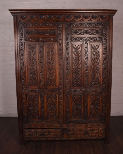 A Very Impressively Carved Hall Robe