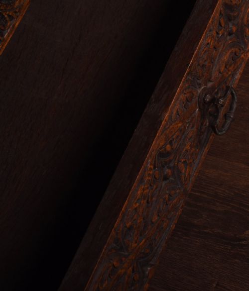 fig 2. A very impressively carved hall robe