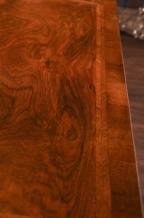 fig 1. Figured Walnut 3 drawer chest of drawers