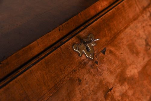 fig 2.  small antique Walnut writing bureau 