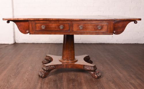 fig 1. Stunning William the 4th mahogany sofa table