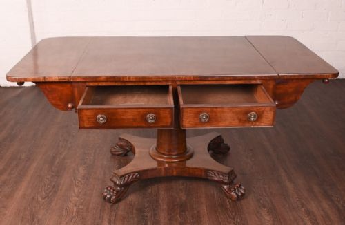 fig 2. Stunning William the 4th mahogany sofa table
