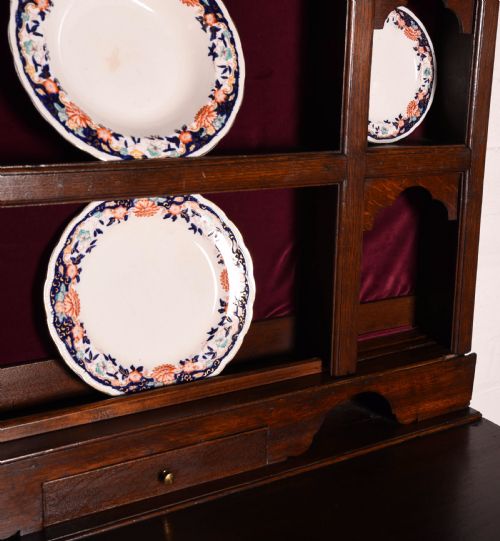 fig 3. oak antique dresser