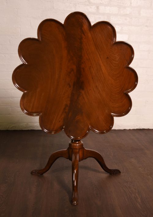 A Mahogany Tilt Top Tripod Table
