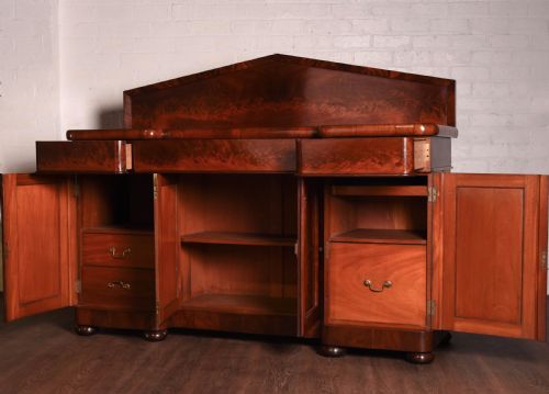 fig 1. Victorian Scottish 4 door breakfront sideboard