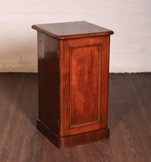 Victorian Mahogany Bedside Cabinet