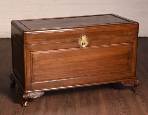 A Chinese Camphor Wood Blanket Chest / Box