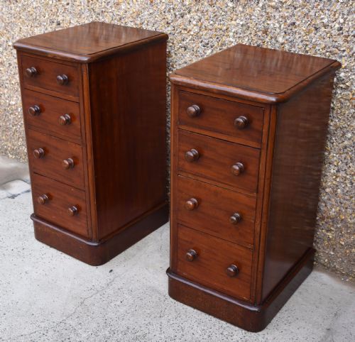 Pair of Victorian Bedside Cabinets