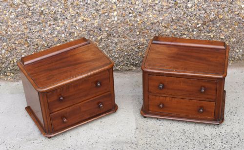 Victorian Pair of Miniature Chests