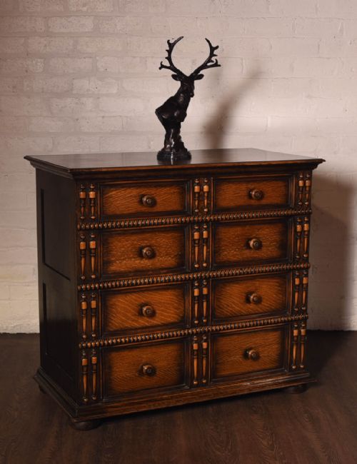 Oak Four Drawer Chest or Drawers