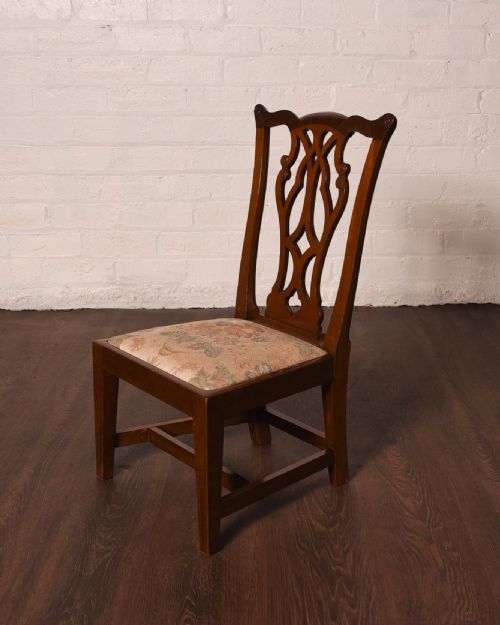 Wheeler of Arncroach Mahogany Gossip Chair