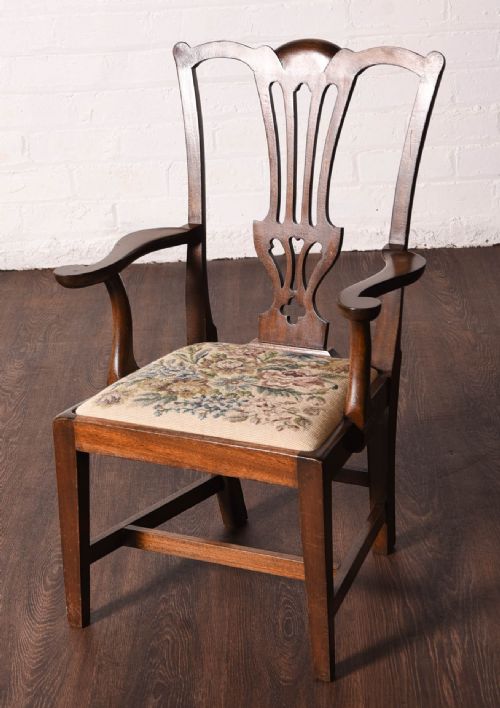 A Rare Wheeler of Arncroach Gossip Arm Chair
