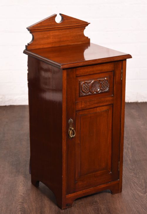 Edwardian Mahogany Bedside Cabinet