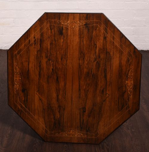 Stunning Edwardian Inlaid Rosewood Centre Table
