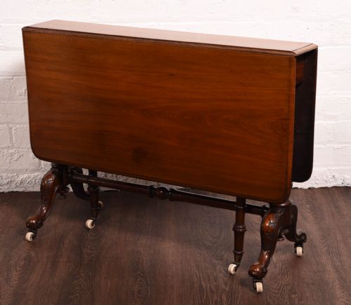 Victorian Mahogany Sutherland Drop Leaf Table