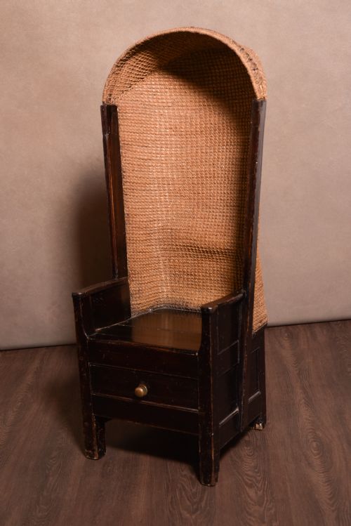 Rare Early Hooded Orkney Chair