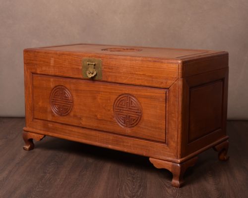 Stunning Chinese Camphor Wood Storage Box