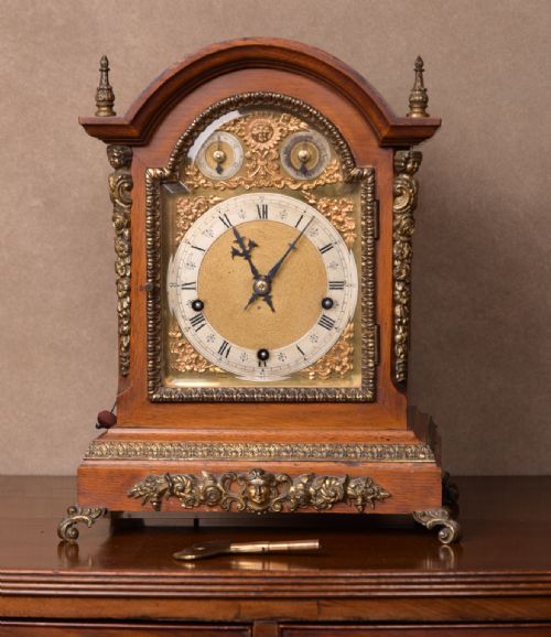 Impressive Edwardian Westminster Chime Bracket Clock