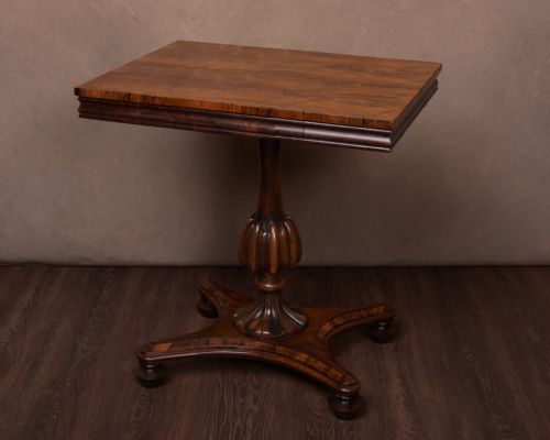 Outstanding Quality Victorian Rosewood Side Table