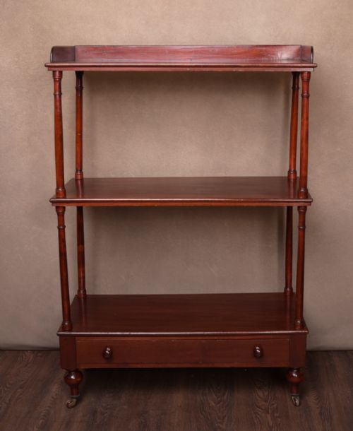 Victorian Mahogany 3 Tier Whatnot