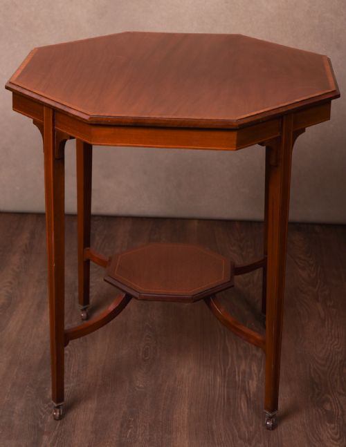 Quality Edwardian Mahogany Window Table