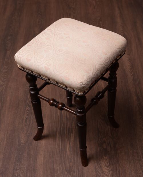 Superb Quality Victorian Rosewood Stool
