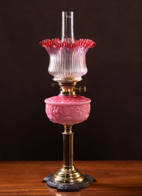 Stunning Victorian Paraffin Oil Lamp