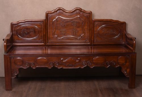 Superb Late 19th Century Chinese Bench