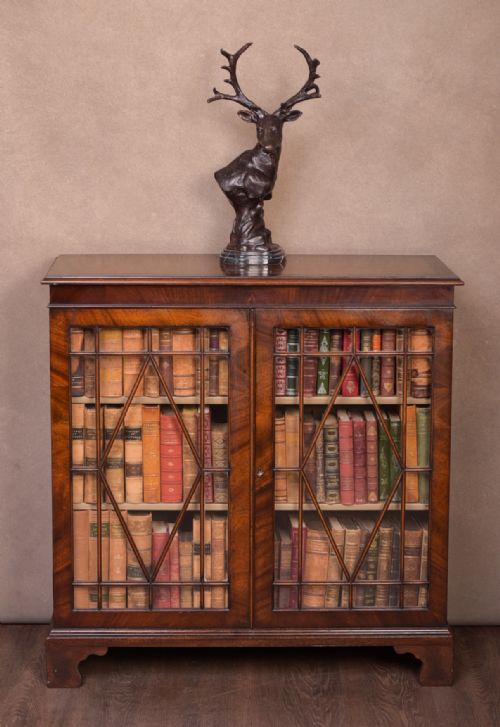 19th Century Mahogany Dwarf Bookcase