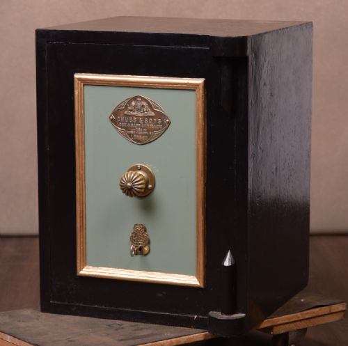 Edwardian Steel Safe by Chubb and Sons London