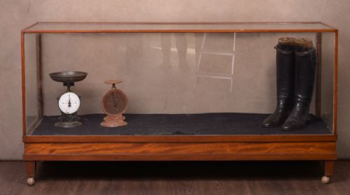 Edwardian Mahogany Shop Fitting Cabinet