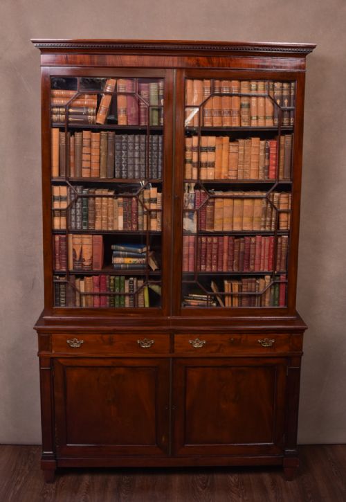 19th Century Mahogany Bookcase