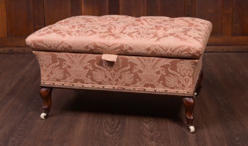 Fantastic Victorian Deep Buttoned Ottoman Stool