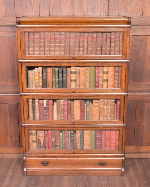 Oak Globe Wernicke Sectional Bookcase