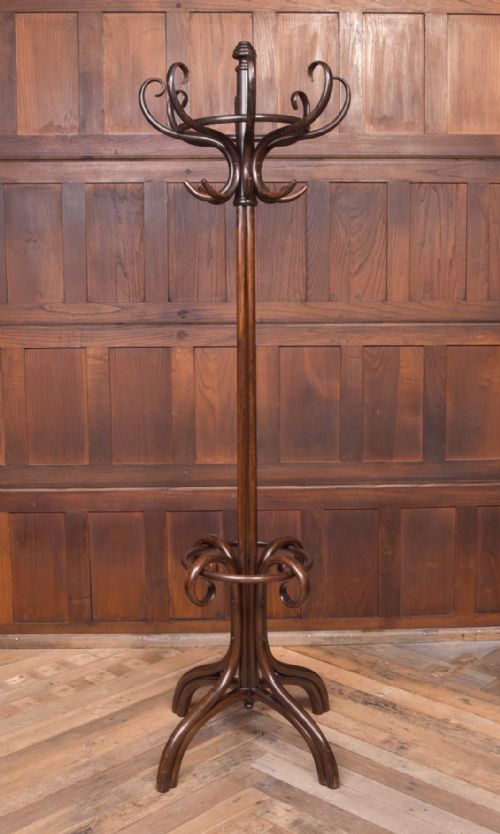 Handsome Bentwood Hat and Coat Stand