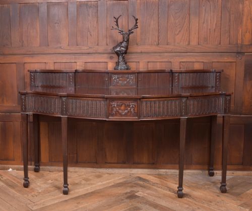 Superb Edwardian Scottish Mahogany Serving Sideboard
