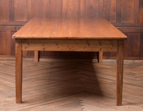 19th Century Pine Country House Prep Table