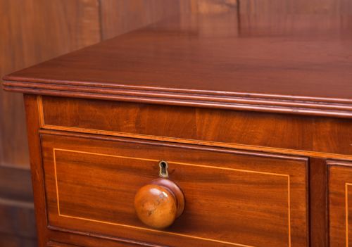 MAHOGANY CHEST OF DRAWERS - ADDITIONAL PHOTO 6