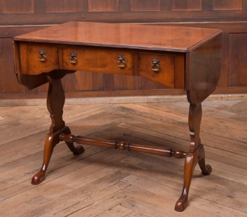 Burr Walnut Sofa Table