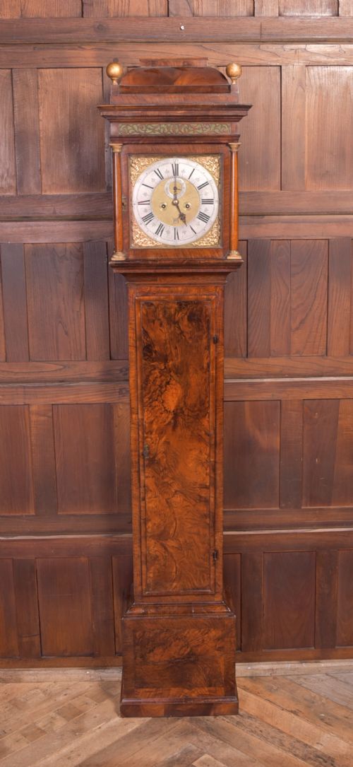 Georgian Walnut Longcase  Clock