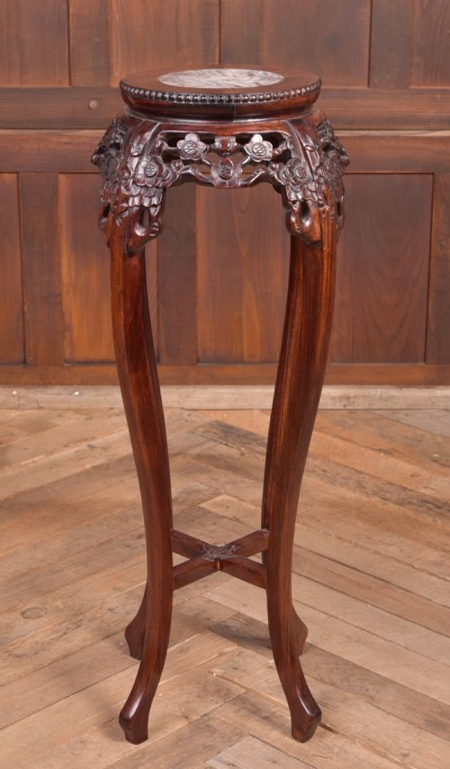 19th Century Tall Chinese Hardwood Planter