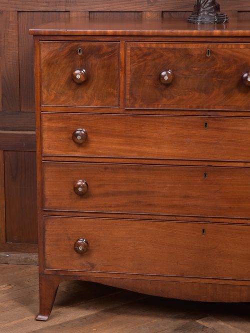19TH CENTURY 3 OVER 3 CHEST OF DRAWERS - ADDITIONAL PHOTO 2
