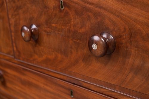 19TH CENTURY 3 OVER 3 CHEST OF DRAWERS - ADDITIONAL PHOTO 3