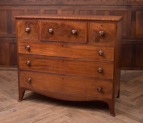19TH CENTURY 3 OVER 3 CHEST OF DRAWERS - ADDITIONAL PHOTO 8