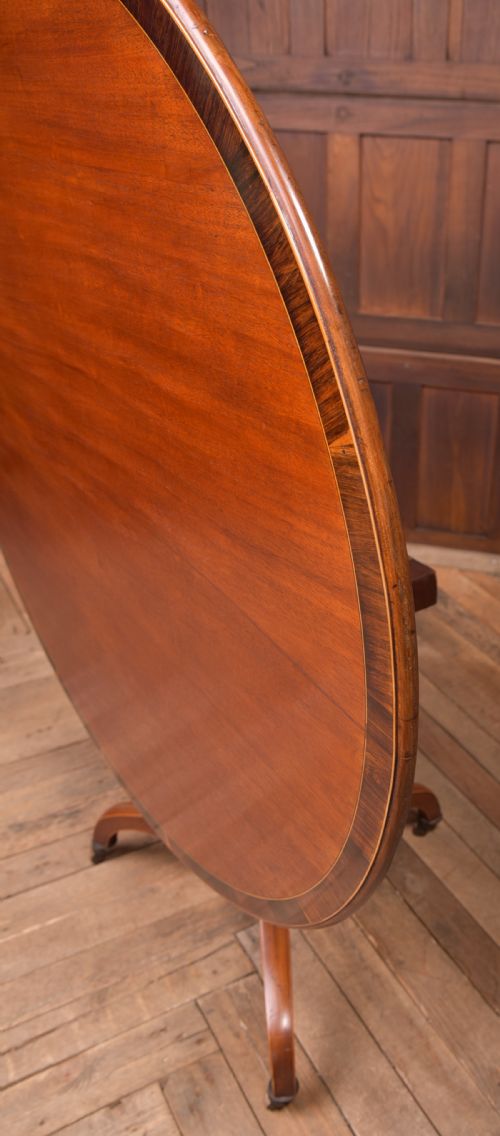 REGENCY MAHOGANY SNAP TOP TABLE - ADDITIONAL PHOTO 2