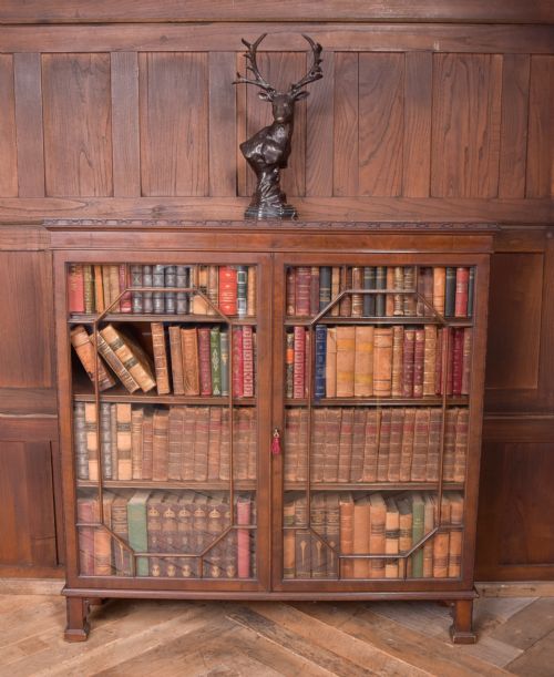 Edwardian Mahogany 3 Shelf Bookcase