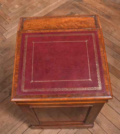 VICTORIAN WALNUT DAVENPORT - ADDITIONAL PHOTO 18